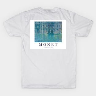 PANTONE MONET -  Palazzo da Mula, Venice (1908) by Claude Monet T-Shirt